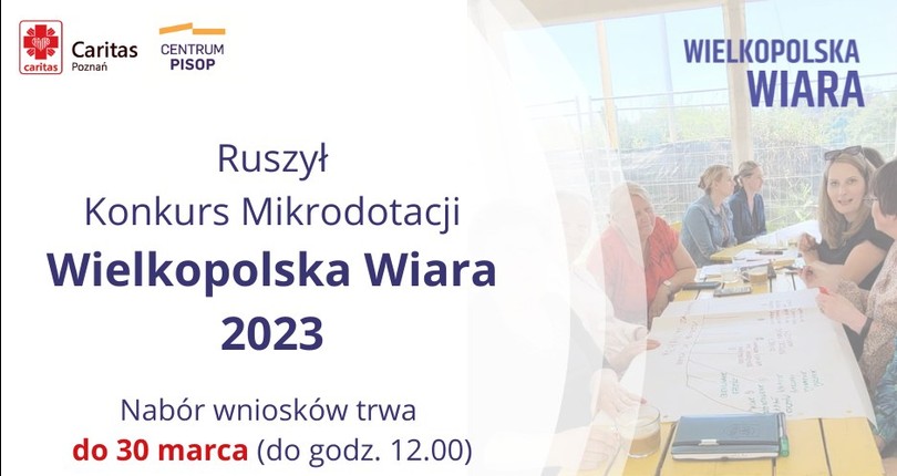 Masz pomysł? Wielkopolska Wiara pomoże go zrealizować!