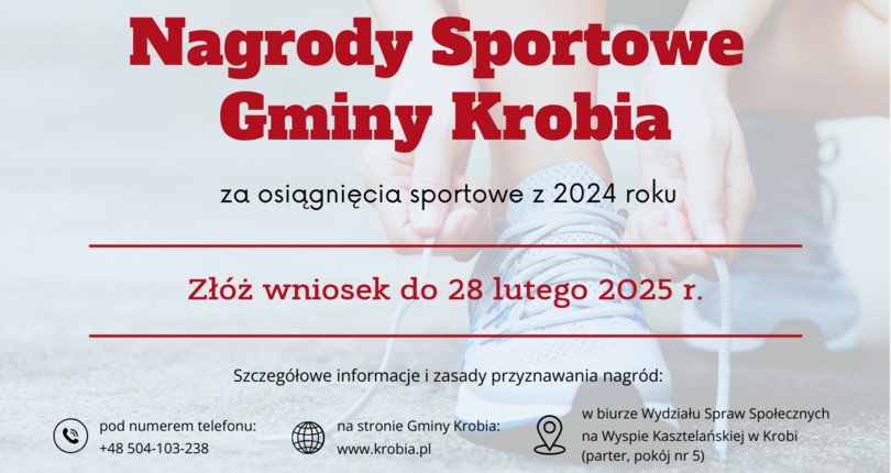 Nagrody sportowe dla zawodników i trenerów
