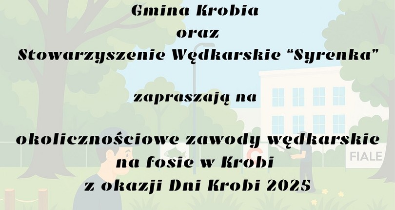 Zapraszamy na okolicznościowe zawody wędkarskie