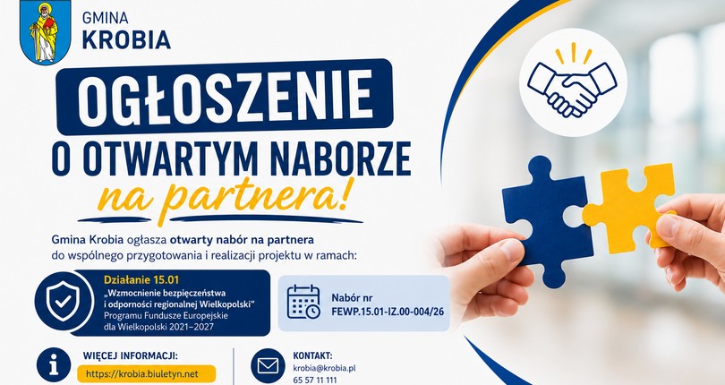 Ogłoszenie o naborze partnera projektu