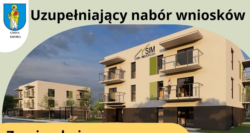 Ogłoszenie o 3 naborze, uzupełniającym i terminie składania wniosków na mieszkania w Pudliszkach