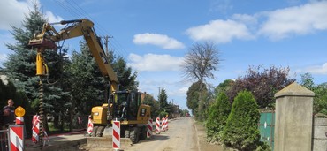 Trwa budowa kanalizacji w Kuczynce